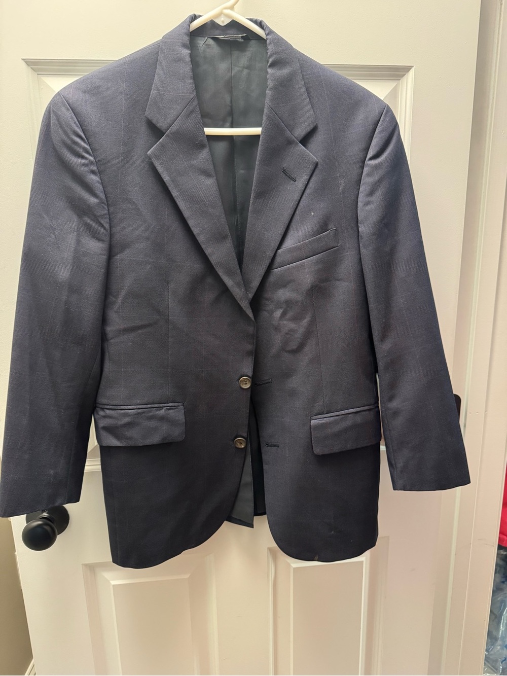 Chaps Classic Men's Navy Two-Button Blazer